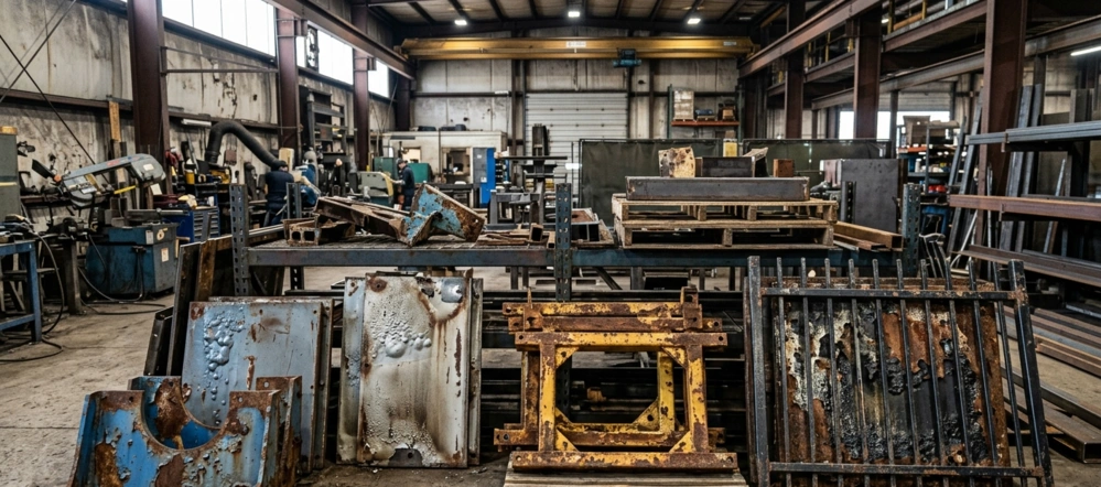 Kondisi material sebelum finishing